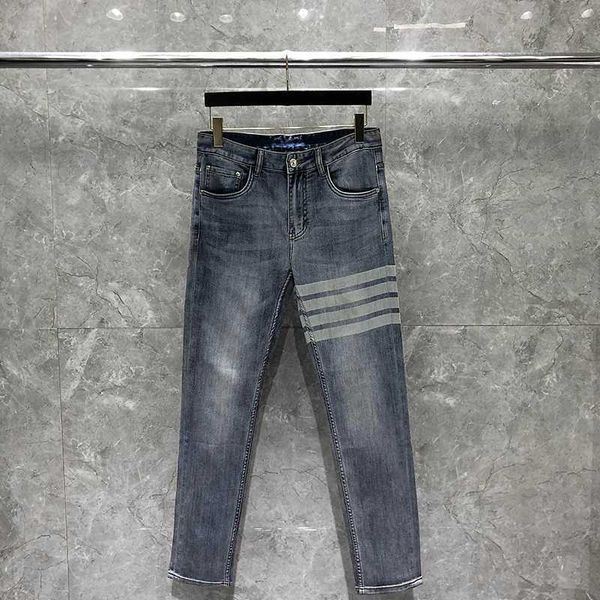 men's jeans tb thom men's pants new jeans homme casual designer luxury korea fashion jeans brand straight jeans for men tb trouser, Blue
men's jeans tb thom men's pants new jeans homme casual designer luxury korea fashion jeans brand straight jeans for men tb trouser, Blue