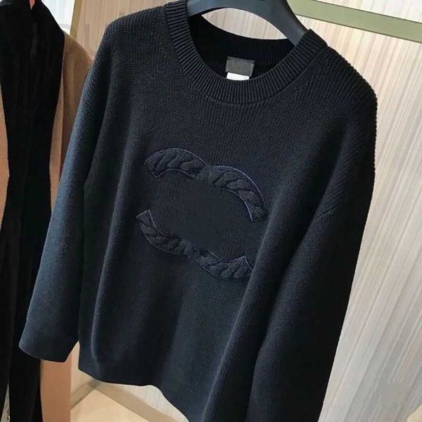 women's sweaters designer 2023 advanced version womens france trendy clothing c letter graphic embroidery fashion round neck channel ho, White;black
women's sweaters designer 2023 advanced version womens france trendy clothing c letter graphic embroidery fashion round neck channel ho, White;black