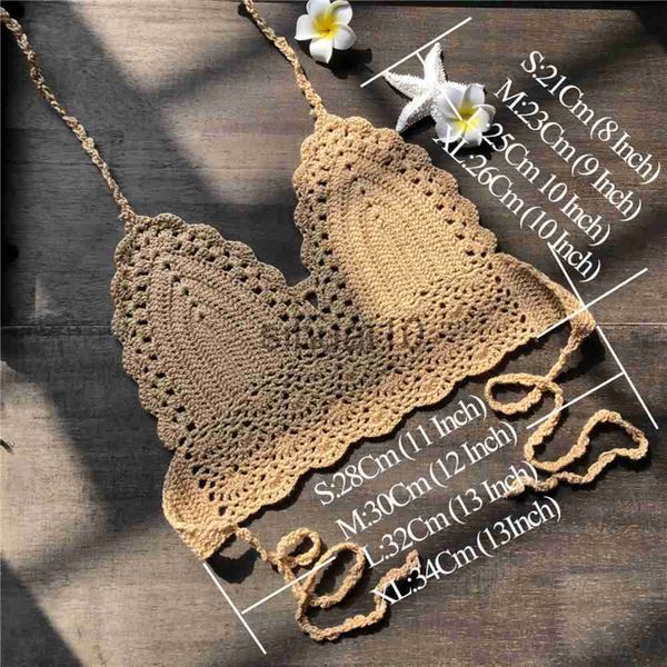 diy tanks camis 1pc crop women summer backless crochet corset knit bralette bra female underwear tube tank halter bra j230706, Black
diy tanks camis 1pc crop women summer backless crochet corset knit bralette bra female underwear tube tank halter bra j230706, Black