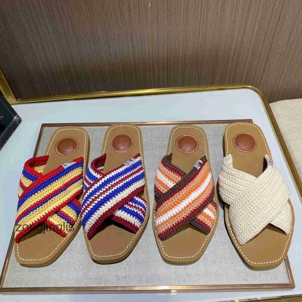2023 woody women cloe slippers shoes slipper sandals designer type flat bottom one piece outward wear fashion toe sandals weaving trendy a3i
2023 woody women cloe slippers shoes slipper sandals designer type flat bottom one piece outward wear fashion toe sandals weaving trendy a3i