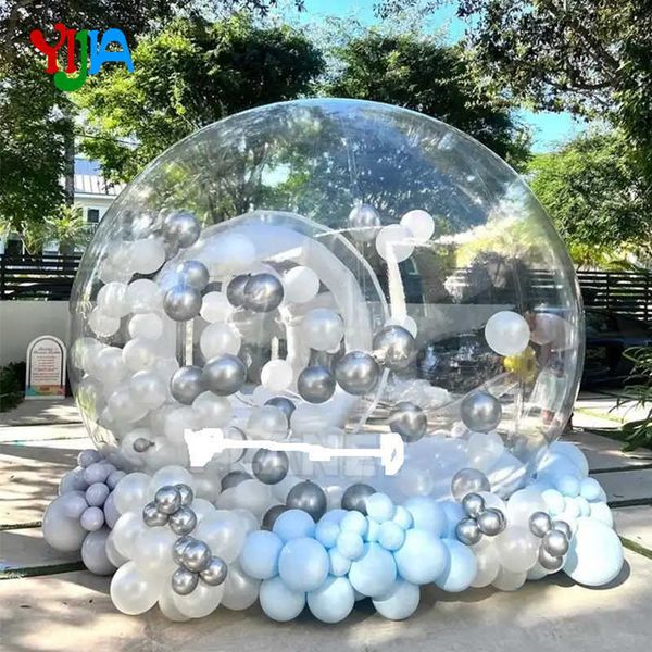 outdoor transparent bubble dome tent inflatable clear bubble tent with balloon air blower for kids fun
outdoor transparent bubble dome tent inflatable clear bubble tent with balloon air blower for kids fun