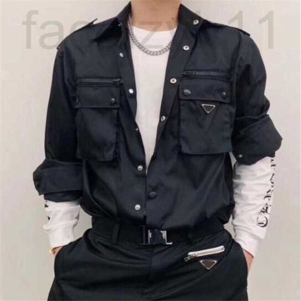 men's jackets designer classic men jackets blouses fashion luxury coats jacket nylon fabric multi-pocket triangle badge design shirts c, Black;brown
men's jackets designer classic men jackets blouses fashion luxury coats jacket nylon fabric multi-pocket triangle badge design shirts c, Black;brown