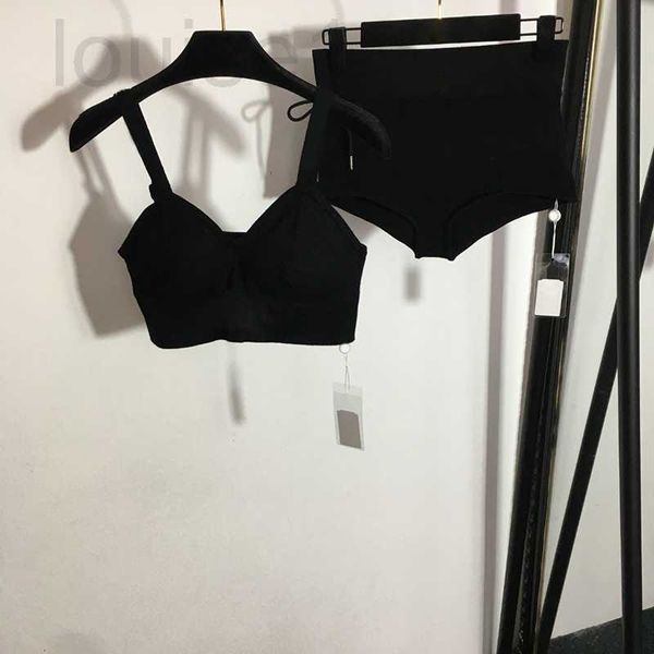 women's plus size tracksuits designer cotton bras thongs womens knit bikini set fashion letters print girls underwear designer two pie, Black
women's plus size tracksuits designer cotton bras thongs womens knit bikini set fashion letters print girls underwear designer two pie, Black