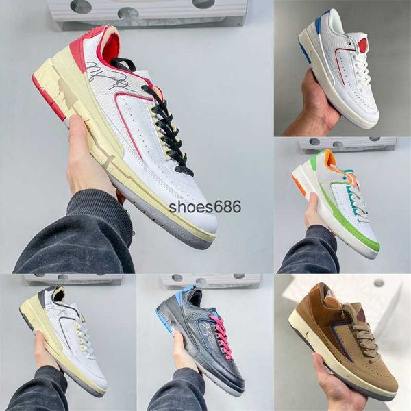 jumpman 2 2s low basketball shoes sp ow titan red black blue unc to chicago two 18 women mens sports sneaker eur 36-45
jumpman 2 2s low basketball shoes sp ow titan red black blue unc to chicago two 18 women mens sports sneaker eur 36-45
