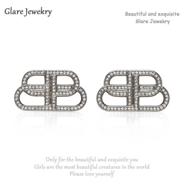 designer b earrings paris fashion brand aristocratic autumn winter women's temperament letters metal personality exaggerated indifferen, Golden
designer b earrings paris fashion brand aristocratic autumn winter women's temperament letters metal personality exaggerated indifferen, Golden