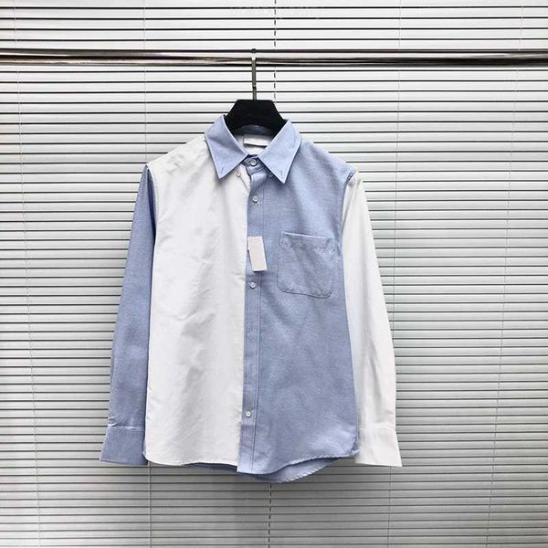 tb thom shirt white blue patchwork fashion brand men's shirt spring autunm casual cotton poplin shirt custom wholesale tb shir, White;black
tb thom shirt white blue patchwork fashion brand men's shirt spring autunm casual cotton poplin shirt custom wholesale tb shir, White;black
