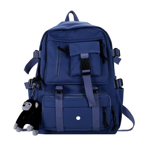 lu backpack preppy style blackstudent backpacks nylon waterproof lapbag multi-pocket design mochilas teenagers shool bag
lu backpack preppy style blackstudent backpacks nylon waterproof lapbag multi-pocket design mochilas teenagers shool bag