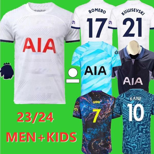 kane son 23 24 soccer jerseys kulusevski richarlison perisic pedro porro 2023 2024 danjuma romero goalkeeper gk football kit shirt spurs men, Black;yellow
kane son 23 24 soccer jerseys kulusevski richarlison perisic pedro porro 2023 2024 danjuma romero goalkeeper gk football kit shirt spurs men, Black;yellow