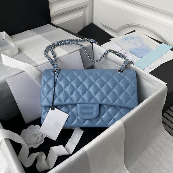 classic handbag for women designer shoulder bag lambskin leather black blue flap bags luxury lady wedding party purse corssbody bags with bo
classic handbag for women designer shoulder bag lambskin leather black blue flap bags luxury lady wedding party purse corssbody bags with bo
