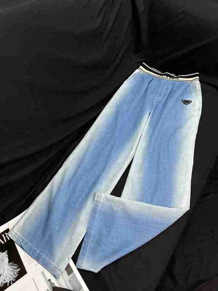 women's pants & capris designer 2023 summer fashion triangle badge jeans elasticity waist casual straight loose wide leg trousers qlll, Black;white
women's pants & capris designer 2023 summer fashion triangle badge jeans elasticity waist casual straight loose wide leg trousers qlll, Black;white