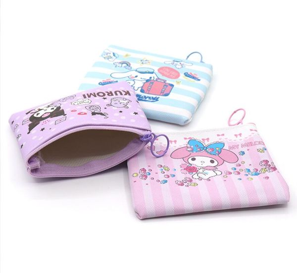 7 styles fashion kawaii pink purple kuro mi melody coin purse big capacity coin zipper bag accessories, White
7 styles fashion kawaii pink purple kuro mi melody coin purse big capacity coin zipper bag accessories, White