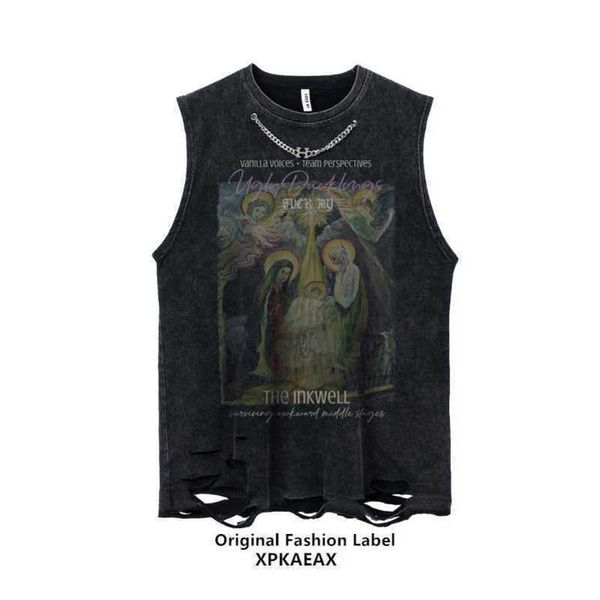 stussys original fashion brand european and american ins vintage feng shui washed old sleeveless t-shirt high street hip hop tank top, White;black
stussys original fashion brand european and american ins vintage feng shui washed old sleeveless t-shirt high street hip hop tank top, White;black