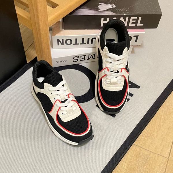 designer ladies casual shoes cowhide suede thick bottom sneakers leather stitching reflective sneakers luxury comfortable lightweight runnin, Black
designer ladies casual shoes cowhide suede thick bottom sneakers leather stitching reflective sneakers luxury comfortable lightweight runnin, Black