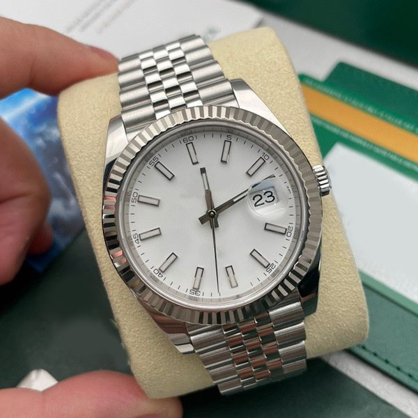 with diamond mens watch automatic mechanical watch 36/41mm 904l all stainless steel watches women's 28/31 quartz battery super luminous, Slivery;brown
with diamond mens watch automatic mechanical watch 36/41mm 904l all stainless steel watches women's 28/31 quartz battery super luminous, Slivery;brown