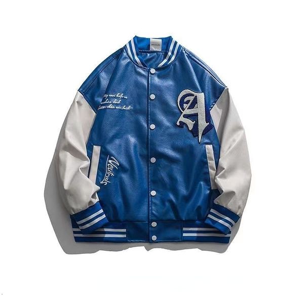 mens jackets american retro high street pu leather baseball uniform men and women y2k couple bomber jacket street casual jacket 230705, Black;brown
mens jackets american retro high street pu leather baseball uniform men and women y2k couple bomber jacket street casual jacket 230705, Black;brown