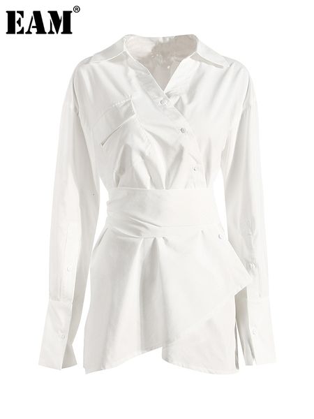 basic casual dresses eam women white irregular bandage slit shirt dress vneck long sleeve loose fit fashion spring autumn 1de9884 230705, Black;gray
basic casual dresses eam women white irregular bandage slit shirt dress vneck long sleeve loose fit fashion spring autumn 1de9884 230705, Black;gray
