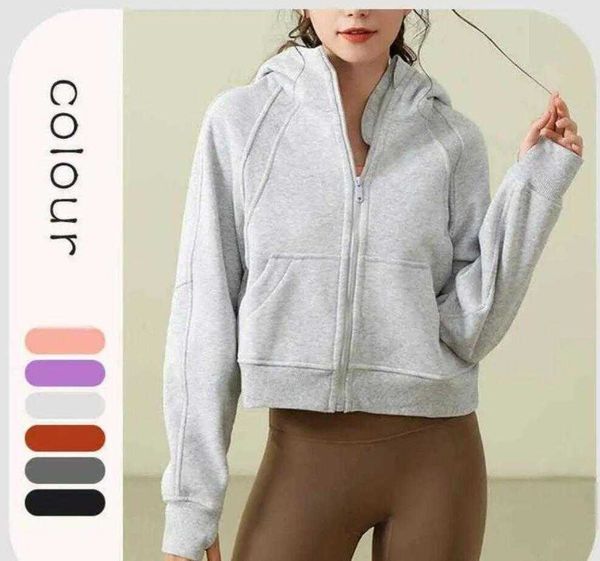 lu-123 yoga clothes women's sports full zipper hoodie loose casual thickened fitness coat gym jacket, White;red
lu-123 yoga clothes women's sports full zipper hoodie loose casual thickened fitness coat gym jacket, White;red