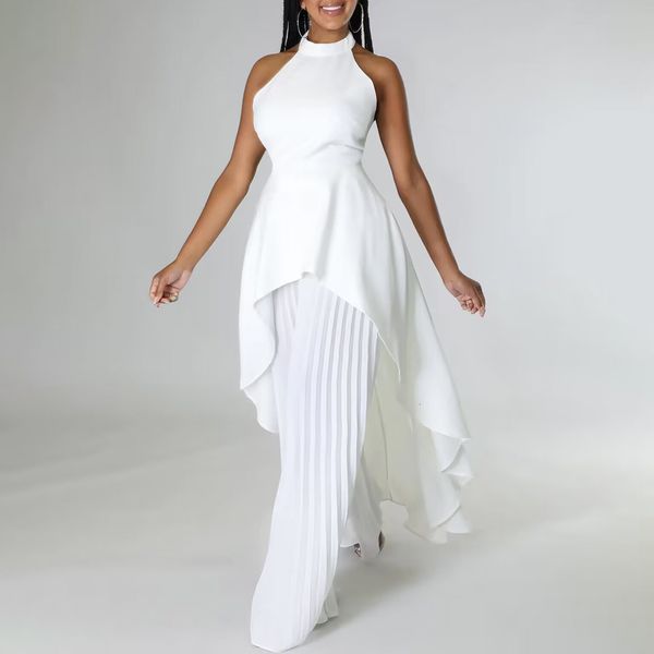 women's plus size pants set solid sleeveless shirt and ruffled 2023 summer two piece fashion wholesale clothing 230705, Black
women's plus size pants set solid sleeveless shirt and ruffled 2023 summer two piece fashion wholesale clothing 230705, Black