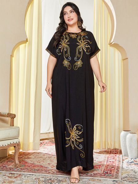 ethnic clothing eid embroidery muslim abaya dres dubai arab caftan short sleeve turkey morocco kaftan india gown robe party vestido 2023 230, Red
ethnic clothing eid embroidery muslim abaya dres dubai arab caftan short sleeve turkey morocco kaftan india gown robe party vestido 2023 230, Red