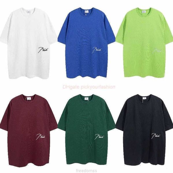 designer fashion clothing tees tshirt american rhude casual 280g short sleeve tletter embroidery for men women couples loose round neck tren, White;black
designer fashion clothing tees tshirt american rhude casual 280g short sleeve tletter embroidery for men women couples loose round neck tren, White;black