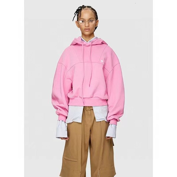 womens hoodies sweatshirts lowcl ssic hooded sweater pink loose longsleeved versatile short spring and autumn casual 230705, Black
womens hoodies sweatshirts lowcl ssic hooded sweater pink loose longsleeved versatile short spring and autumn casual 230705, Black