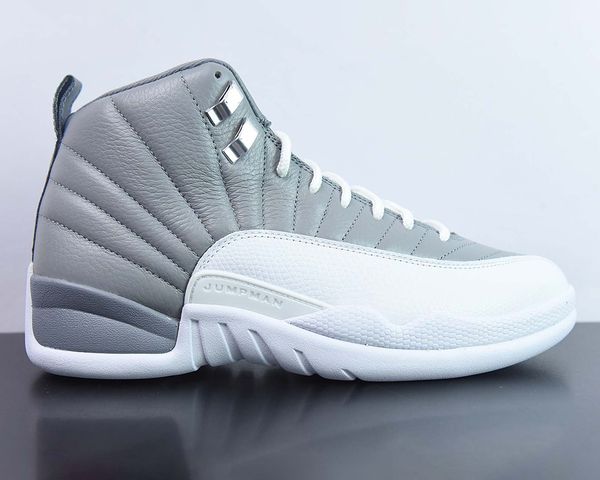 jumpman 12 stealth basketball shoes 12s white-cool grey true carbon luxurys designers sneakers send with box
jumpman 12 stealth basketball shoes 12s white-cool grey true carbon luxurys designers sneakers send with box
