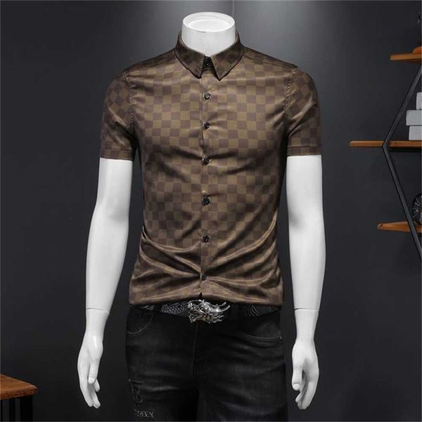 summer plaid print shortsleeved shirt mens handsome fashion casual slim wild light cooked wind lapel s-5xl 200 pounds is enough oy47 mziq, White;black
summer plaid print shortsleeved shirt mens handsome fashion casual slim wild light cooked wind lapel s-5xl 200 pounds is enough oy47 mziq, White;black