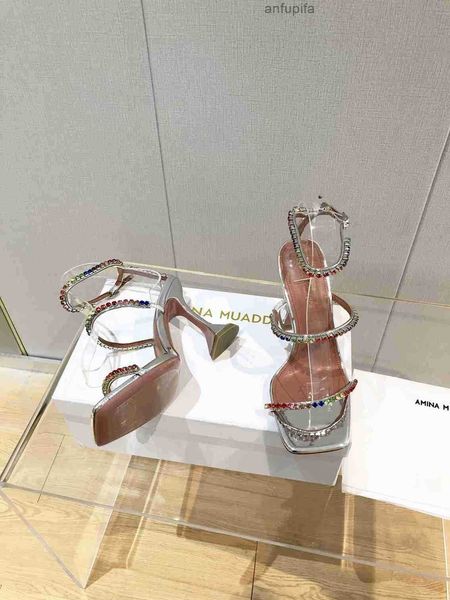 new brand amina muaddi sandal clear new begum glass pvc crystal transparent slingback heel pumps 100mm shoes size 35-42, Black
new brand amina muaddi sandal clear new begum glass pvc crystal transparent slingback heel pumps 100mm shoes size 35-42, Black