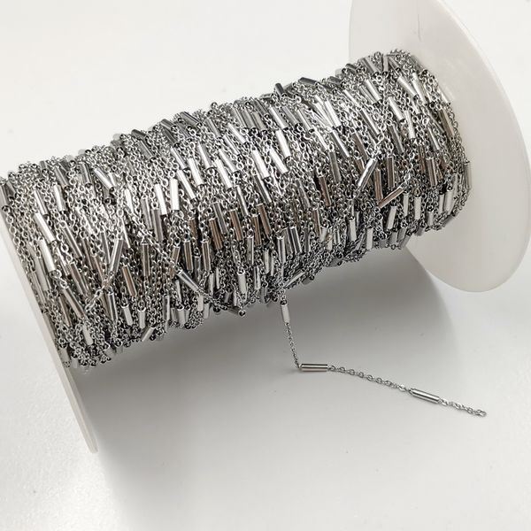 5meter lot welded cable link chain jewelry findings making supplies accessories stainless steel silver thin 2mm size
5meter lot welded cable link chain jewelry findings making supplies accessories stainless steel silver thin 2mm size