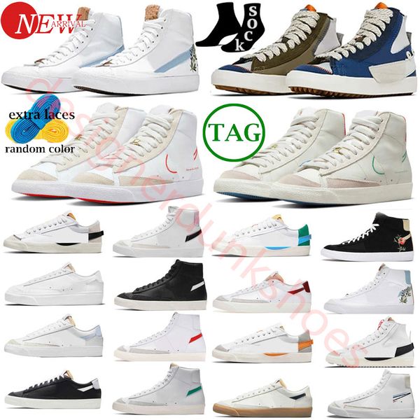 2023 trainers blazer mid 77 high shoes men women low blazers og vintage jumbo black white blue red indigo pine green arctic punch sail gum r
2023 trainers blazer mid 77 high shoes men women low blazers og vintage jumbo black white blue red indigo pine green arctic punch sail gum r