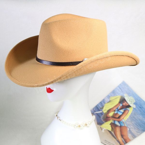 new western cowboy hats for men's 9cm brim felt fedora hats cowgirl church jazz hat elegant women's wedding party cap, Blue;gray
new western cowboy hats for men's 9cm brim felt fedora hats cowgirl church jazz hat elegant women's wedding party cap, Blue;gray