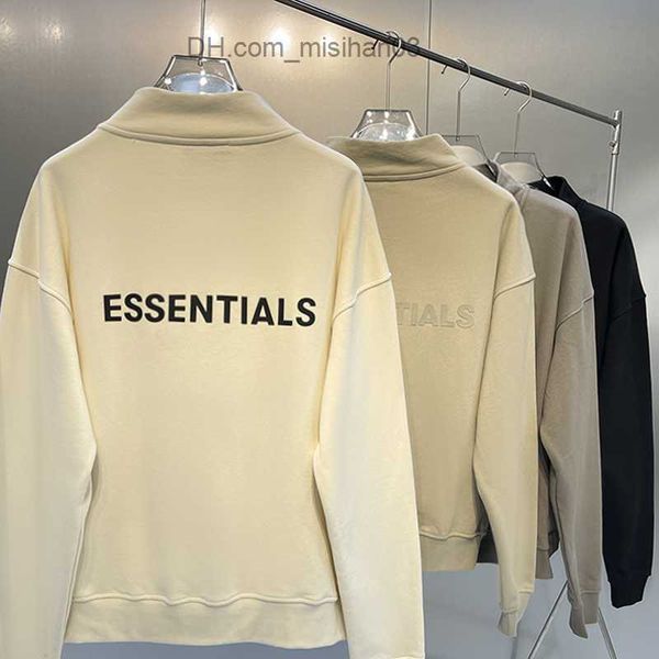 women's hoodies sweatshirts men's must-have half zip mock neck sweatshirt sile printed hoodie loose hip-hop street embroidery z230, Black
women's hoodies sweatshirts men's must-have half zip mock neck sweatshirt sile printed hoodie loose hip-hop street embroidery z230, Black