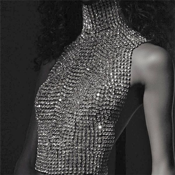 women's tanks camis luxury full rhinestones body chain bra accessories for women exaggerated crystal bralette chest jewelry 230705, White
women's tanks camis luxury full rhinestones body chain bra accessories for women exaggerated crystal bralette chest jewelry 230705, White