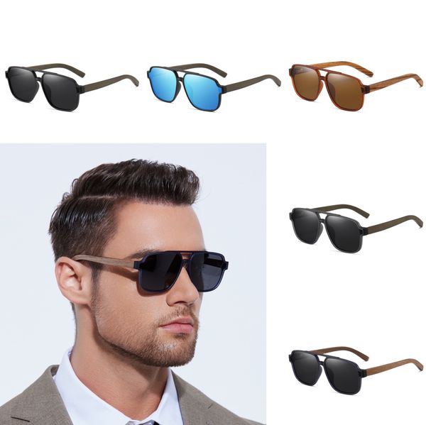 new retro men's polarized sunscreen sunglasses light sunglasses female bamboo wood leg environmental protection glasses, White;black
new retro men's polarized sunscreen sunglasses light sunglasses female bamboo wood leg environmental protection glasses, White;black