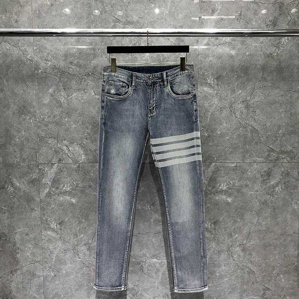 men's jeans tb thom jeans men spring autumn pants business casual slim fit blue denim trousers stretch striped pencil pants korean jean
men's jeans tb thom jeans men spring autumn pants business casual slim fit blue denim trousers stretch striped pencil pants korean jean