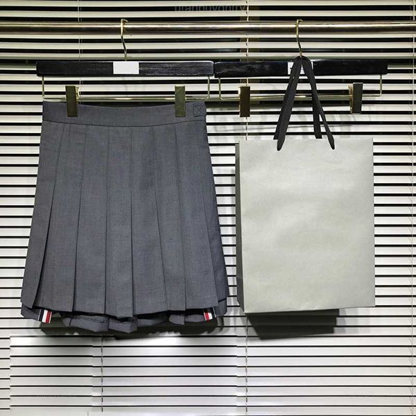 tb thom a-line empire high waist dark grey plus size pleated tennis preppy summer lovely wool zipper strip summer short skirt rte9, Black
tb thom a-line empire high waist dark grey plus size pleated tennis preppy summer lovely wool zipper strip summer short skirt rte9, Black