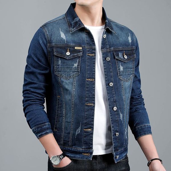 men's jackets spring men's casual cotton denim jacket classic style fashion slim washed retro blue jeans coat male brand clothing, Black;brown
men's jackets spring men's casual cotton denim jacket classic style fashion slim washed retro blue jeans coat male brand clothing, Black;brown