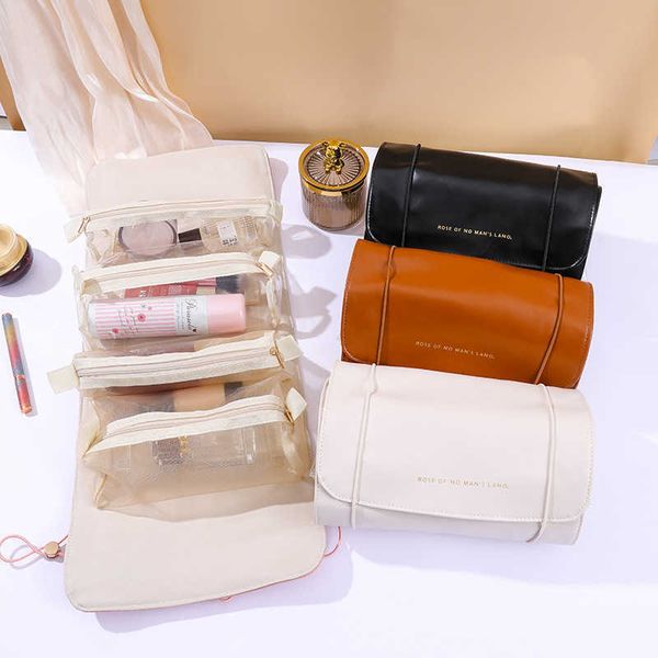 wet and dry dual purpose leather makeup bag with large capacity four in one detachable and simple skincare product storage bag foldable for
wet and dry dual purpose leather makeup bag with large capacity four in one detachable and simple skincare product storage bag foldable for
