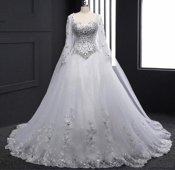white organza long sleeve ball gown plus size beach wedding dresses crystal abito da sposa real po wedding gowns with wrap h0329768538
white organza long sleeve ball gown plus size beach wedding dresses crystal abito da sposa real po wedding gowns with wrap h0329768538