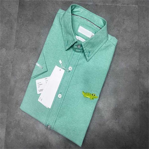 france brand men's designers shirts classic cotton standing collar with small crocodile embroidery mesh lac polos shirt 9tns, White;black
france brand men's designers shirts classic cotton standing collar with small crocodile embroidery mesh lac polos shirt 9tns, White;black