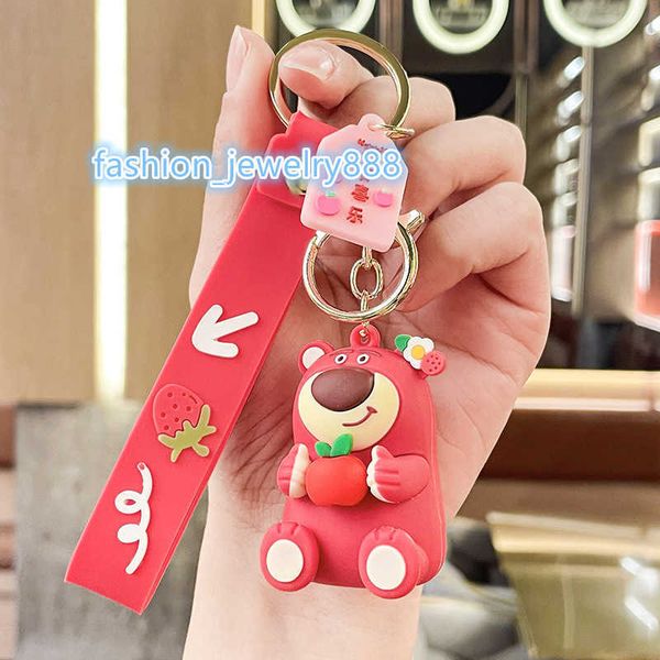 strawberry bear holding fruit keychain doll couple bag pendant doll machine keychain jewelry pendant, Silver
strawberry bear holding fruit keychain doll couple bag pendant doll machine keychain jewelry pendant, Silver
