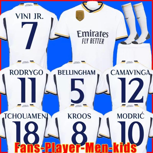 23 24 soccer jerseys bellingham player version vini jr camavinga tchouameni modric rodrygo football shirt camiseta men kids kit 2023 2024, Black;yellow
23 24 soccer jerseys bellingham player version vini jr camavinga tchouameni modric rodrygo football shirt camiseta men kids kit 2023 2024, Black;yellow