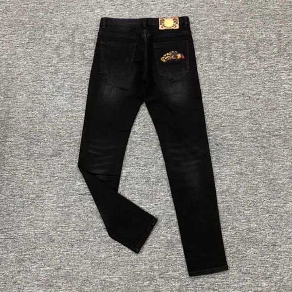 men's jeans designer mens jeans fashion medusa embroidery denim pants designer pants men spring summer skinny zipper access control den, Blue
men's jeans designer mens jeans fashion medusa embroidery denim pants designer pants men spring summer skinny zipper access control den, Blue