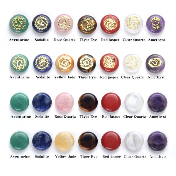 natural stone reiki symbol 7 chakra stone rainbow color crystal ornaments decoration fengshui beads, Bronze;silver
natural stone reiki symbol 7 chakra stone rainbow color crystal ornaments decoration fengshui beads, Bronze;silver