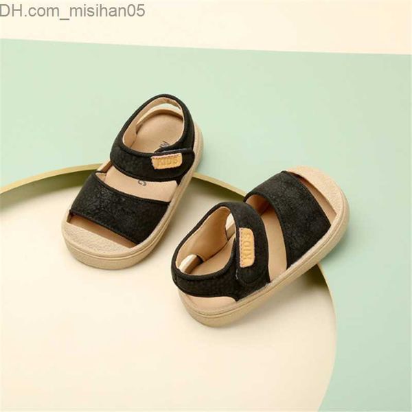 sandals 2023 new summer boys' and girls' sandals with leather closed toes soft sole anti slip fashion and preschool children', Black;red
sandals 2023 new summer boys' and girls' sandals with leather closed toes soft sole anti slip fashion and preschool children', Black;red