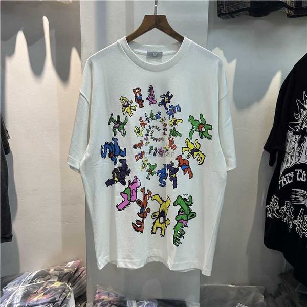designer fashion clothing tees tshirts hellstar studios creative rotating letter little bear print short sleeve men's hip hop loose t-s, White;black
designer fashion clothing tees tshirts hellstar studios creative rotating letter little bear print short sleeve men's hip hop loose t-s, White;black