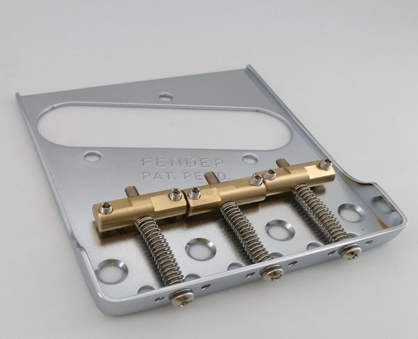 telecaster guitar vintage bridge double northed way chrome for fender guitar well brass saddles5900048
telecaster guitar vintage bridge double northed way chrome for fender guitar well brass saddles5900048