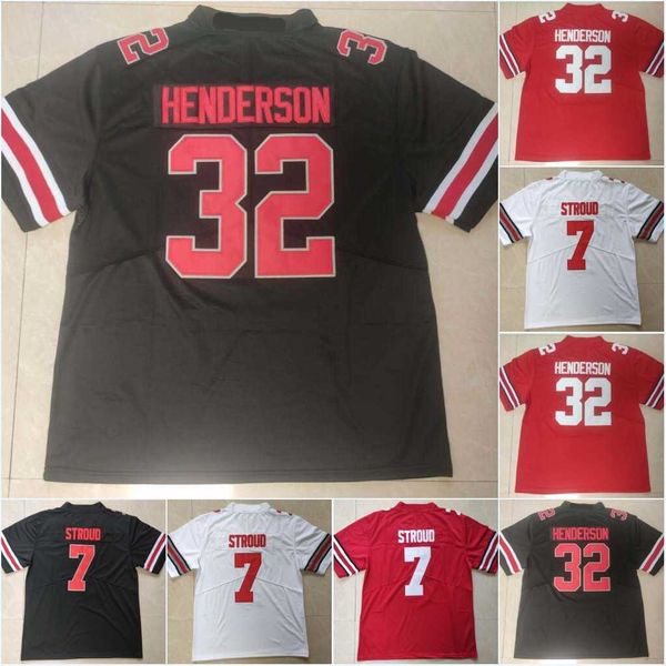 #7 c.j. stroud 1922-2022 patch 100th college #11 jaxon smith-njigba #32 treveyon henderson #1 justin fields #2 chris olave #6 kyle mccord #4, Black;red
#7 c.j. stroud 1922-2022 patch 100th college #11 jaxon smith-njigba #32 treveyon henderson #1 justin fields #2 chris olave #6 kyle mccord #4, Black;red