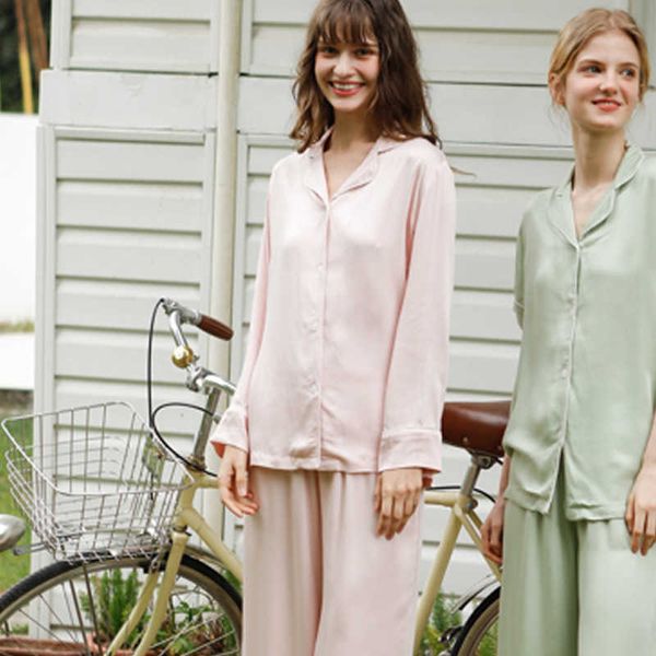 women's sleep lounge 2021 autumn adhesive simple style pink green color s-xl size home furnishing long sleeve trousers home set komplet
women's sleep lounge 2021 autumn adhesive simple style pink green color s-xl size home furnishing long sleeve trousers home set komplet