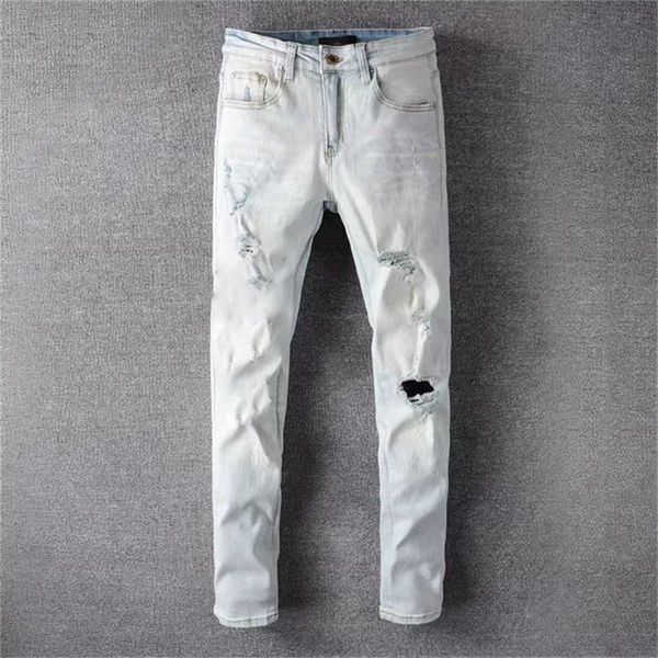 designer stack jeans european ripped jean men embroidery quilting for trend brand vintage pant mens fold slim skinny fashion jeans sstraight, Black
designer stack jeans european ripped jean men embroidery quilting for trend brand vintage pant mens fold slim skinny fashion jeans sstraight, Black